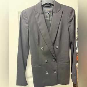 Chadwicks Classic Black Wool Blazer (Madewell brand) Buckley